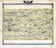 Boone and McHenry Counties Map, Illinois State Atlas 1876